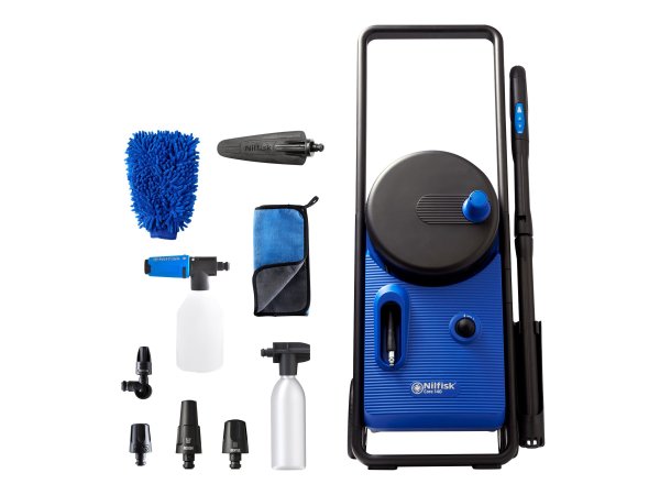 Nilfisk CORE 140 - Verticale - Elettrico - 8 m - Alta pressione - 5 m - Nero - Blu