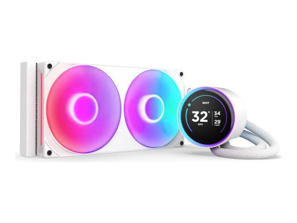 NZXT Kraken Elite 280 RGB - Prozessor-Fluessigkeitskühlsystem - mit - 34,5 dB - AMD socket AM4 (Ryze