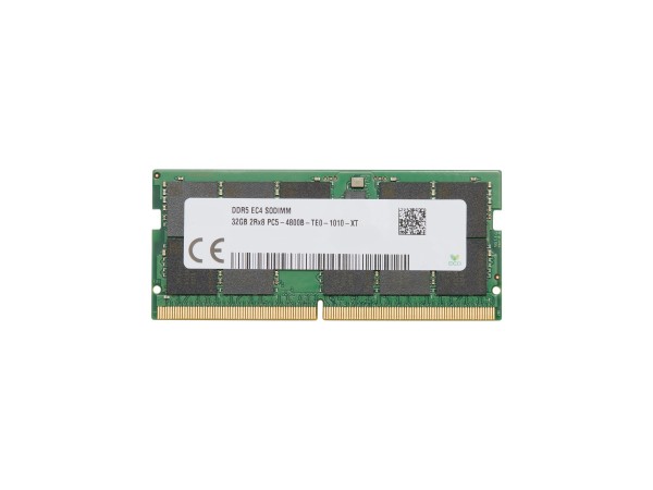 HP Memoria 32 GB DDR5 4800 ECC - 32 GB - 1 x 32 GB - DDR5 - 4800 MHz - 262-pin SO-DIMM