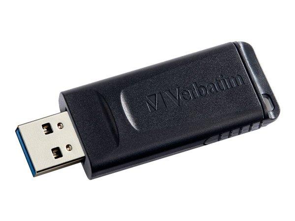 Verbatim Slider - Memoria USB da 32 GB - Nero - 32 GB - USB tipo A - 2.0 - 10 MB/s - Lamina di scorr