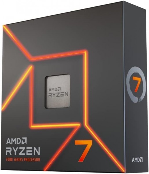 AMD Ryzen 7 7700X - AMD Ryzen™ 7 - Socket AM5 - 5 nm - Scatola - AMD - 7700X