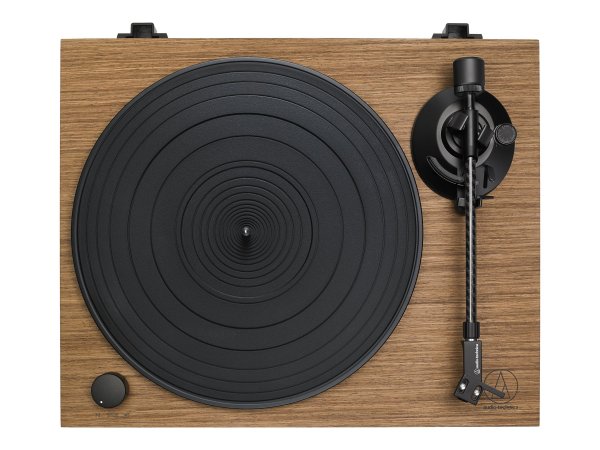 Audio-Technica AT-LPW40WN - Giradischi con trasmissione a cinghia - Manuale - Nero - Legno - Legno -