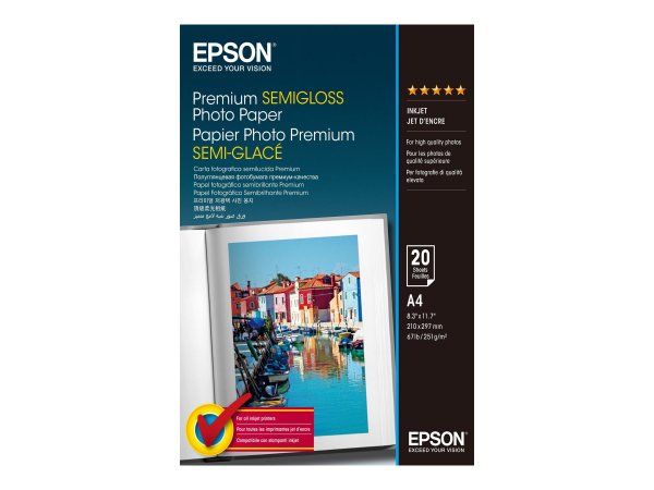 Epson Premium Semigloss Photo Paper