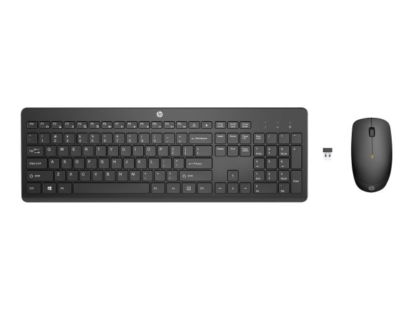 HP 235 Tastatur und Maus Set - Tastiera - 1600 dpi