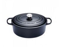 Le Creuset 21178270000430 - 4,1 L - Nero - Ceramica - Induzione - Piastra sigillata - Ghisa - Nero -