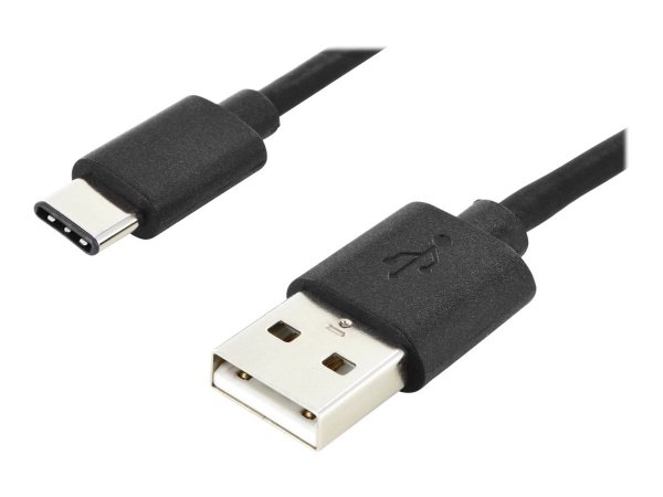 DIGITUS Cavo di collegamento tipo C USB - Tipo C su A - 1,8 m - 2 x USB A - USB C - USB 2.0 - 0,48 G