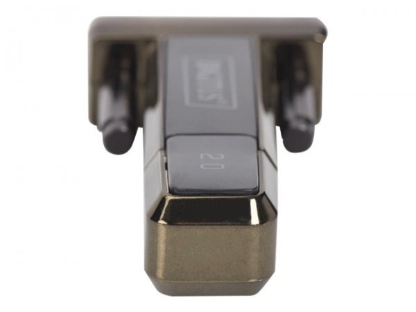 DIGITUS Adattatore seriale USB 2.0 - D-Sub - USB - Nero