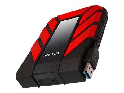 ADATA HD710 Pro - 1 TB - 2.5" - 3.2 Gen 1 (3.1 Gen 1) - Nero - Rosso