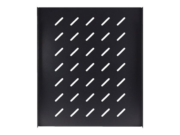 Inter-Tech 88887263 - Mensola per scaffale - Nero - 1U - 479 mm - 550 mm - 45 mm