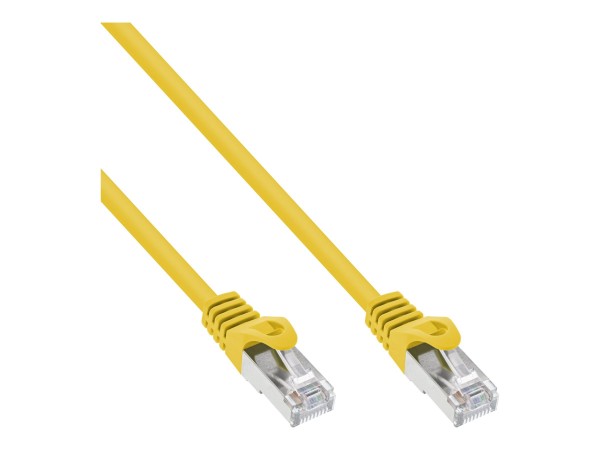 InLine Cavo patch Lan - SF/UTP - Cat.5e - giallo - 25m