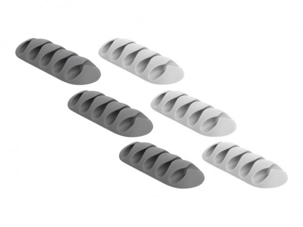 Delock with 5 feed-throughs - Cable holder kit