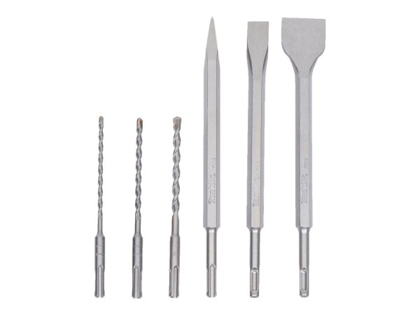 Makita D-58920 - Set di punte per trapano - SDS-plus - Argento - 6 pz