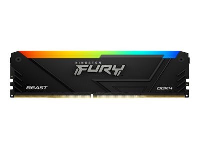 Kingston FURY Beast 16GB 3200MT/s DDR4 CL16 DIMM (Kit da 2) RGB - 16 GB - 2 x 8 GB - DDR4 - 288-pin