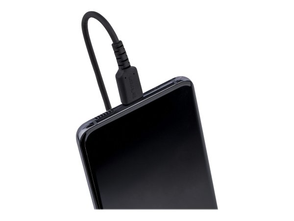 StarTech.com Cavo USB C Ricarica Veloce da 1m; Cavetto USB tipo C 2.0 Spiralato di Alimentazione e S