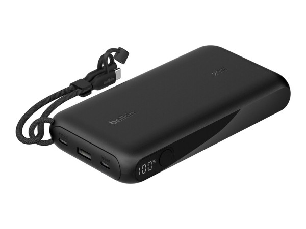 Belkin 20k PD20W Power Bank with Display Black