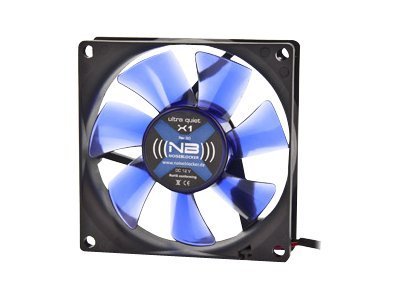 Blacknoise NOISEBLOCK X1 - BlackSilent Fan X1 80 mm - Case fan - 10 dB