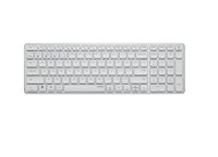 Rapoo E9700M - Volle Groesse 100% - Kabellos - Bluetooth - QWERTZ - Weiß - Tastiera - 1600 dpi