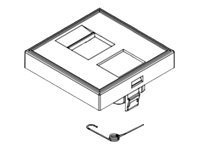 Equip Frontplatte 1xKeystone French 45x45mm Polybeutel
