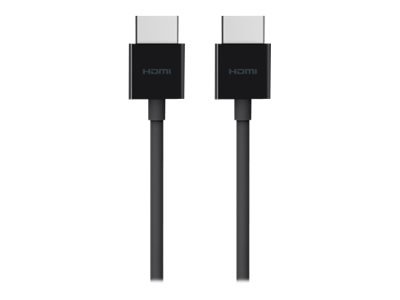 Belkin AV10168bt2M-BLK - 2 m - HDMI tipo A (Standard) - HDMI tipo A (Standard) - 4096 x 2160 Pixel -
