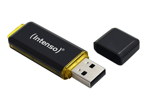 Intenso High Speed Line - 256 GB - USB tipo A - 3.2 Gen 1 (3.1 Gen 1) - 250 MB/s - Cuffia - Nero - G
