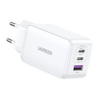 Ugreen Nexode USB-A+2*USB-C 140W GaN Fast Charger+USB-C Cable wht