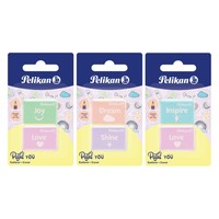 Pelikan 606196 Radierer Gemischte Farben 2 Stueck e