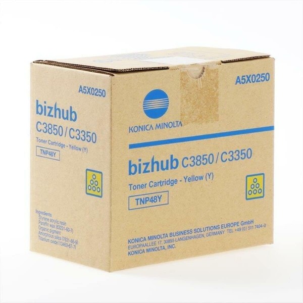 Konica Minolta TNP-48Y - 10000 pagine - Giallo - 1 pz