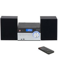 Camry Premium CR 1173 - Analogico e digitale - AM,FM - Lettore - CD-ROM - 10 W - Nero - Argento