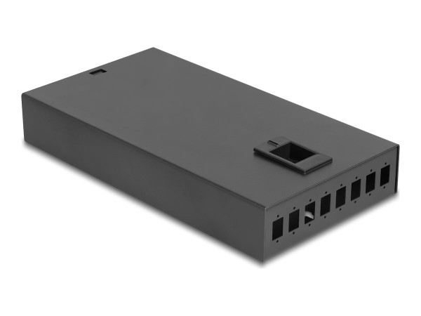 Delock LWL Desktop Terminal Box 8 Port für 8 x SC Simplex - 0,13 m