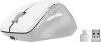 SPEEDLINK Maus LIBERA rechargable wirel. & BT silent wh retail - Mouse - 3200 dpi