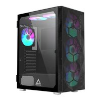 MONTECH X3 Mesh - Midi Tower - PC - Schwarz - ATX - micro - Mini-ITX - Midi/minitower - ATX
