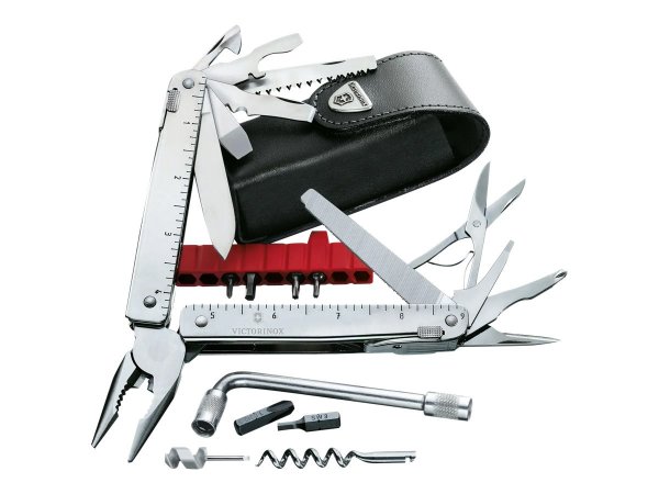 Victorinox SwissTool Plus - Coltello con lama a bloccaggio - Coltello multiuso