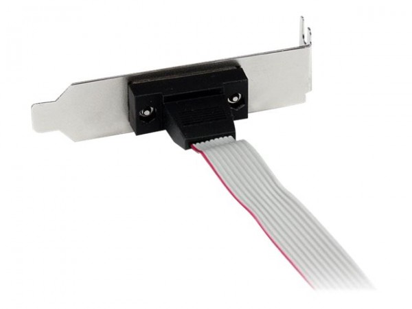 StarTech.com DB9 Serial Port Bracket Header - Cavo - Digitale/dati