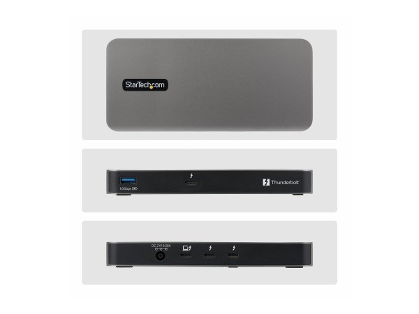 StarTech.com 4-Port TB5 Hub w/Thunderbolt Share Kvm