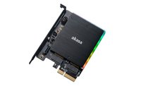 Akasa AK-PCCM2P-03 - PCIe - M.2 - Nero - 32 Gbit/s - 0 - 55 °C