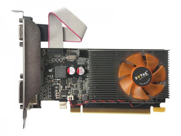 ZOTAC GeForce GT 710 - GeForce GT 710 - 2 GB - GDDR3 - 64 bit - 3840 x 2160 Pixel - PCI Express 2.0