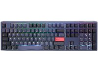 Ducky One 3 - Full-size (100%) - Cablato - USB - Interruttore a chiave meccanica - LED RGB - Blu
