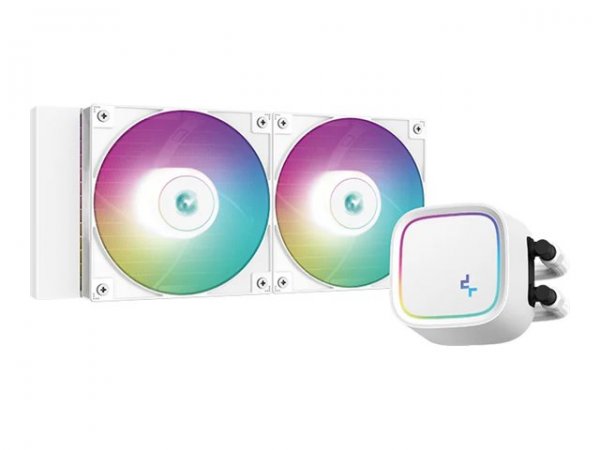 Deepcool LE520 WH - Raffreddatore di liquidi tutto in uno - 12 cm - Bianco