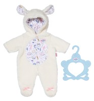 Zapf BABY born Sheep Onesie 43cm Puppen-Strampelanzug e