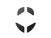 Glorious PC Gaming Race G-Floats - Piedi del mouse - Nero