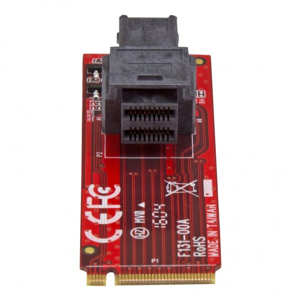 StarTech.com Scheda Adattatore PCI Express 3.0 U.2 (SFF-8643) a M.2 per SSD NVMe U.2 da 2,5" - M.2 -