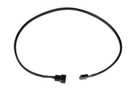 Alphacool 18675 - Cable extension - Plastica - Nero - 4-pin + 4-pin - 600 mm - 1 pz