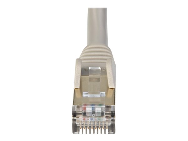 StarTech.com Cavo di rete Ethernet RJ45 CAT6a da 5m - Grigio - 5 m - Cat6a - S/UTP (STP) - RJ-45 - R