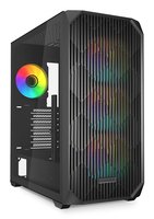 Sharkoon Gehäuse AK3 RGB ATX 1xGlas schwa - Midi/minitower - ATX