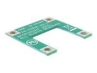 Delock 65228 - Mini PCIe - mSATA - Verde