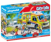 PLAYMOBIL City Life 71202 - Ambulanza - 4 anno/i - Plastica - Multicolore