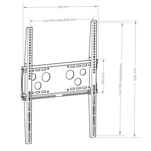 Hagor WH 50 F-HD, Heavy Duty, starr, Portrait, bis 125 kg