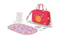 Zapf BABY born Changing Bag Pinplay Puppenwindeltasche e