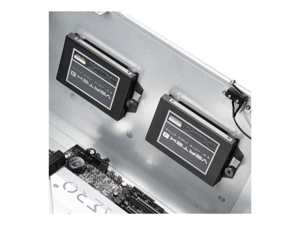 SilverStone Rack 5U Gehäuse RM 52 ATX Black - Server housing - ATX