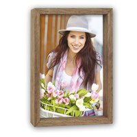 Zep ZURIGO MA - MDF - Legno - Marrone - Cornice per foto singola - Tavolo - Parete - 15 x 20 cm - Re